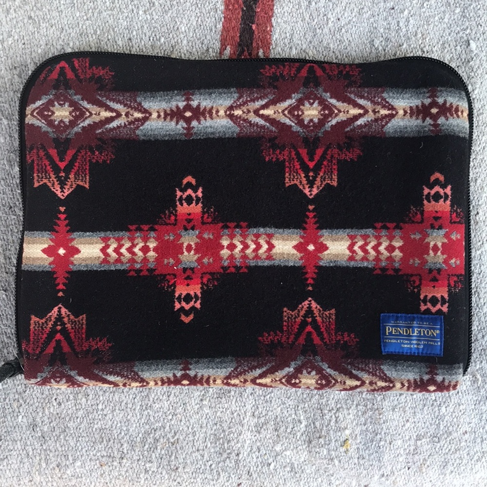 Pendleton wool laptop case